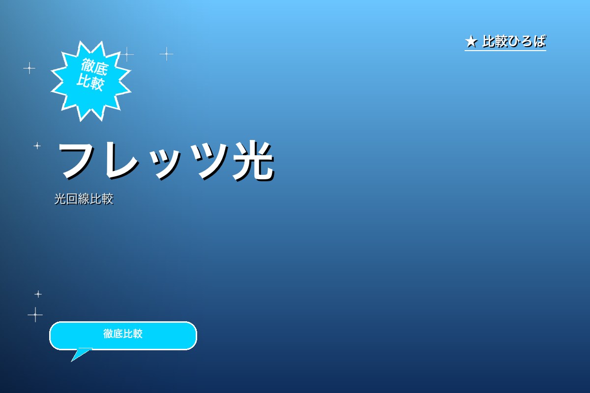 フレッツ光のロゴ・バナー
