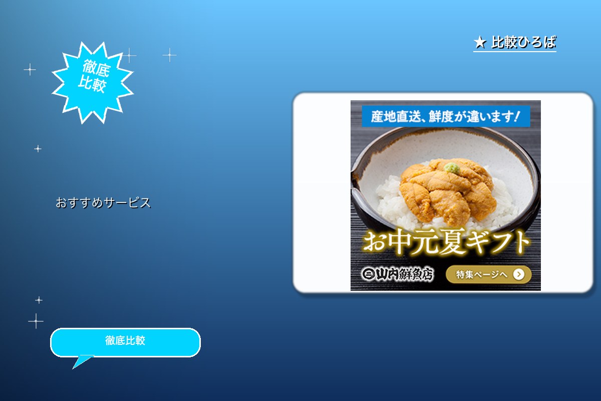 リピート顧客70％以上！創業60年の海の幸グルメロゴ