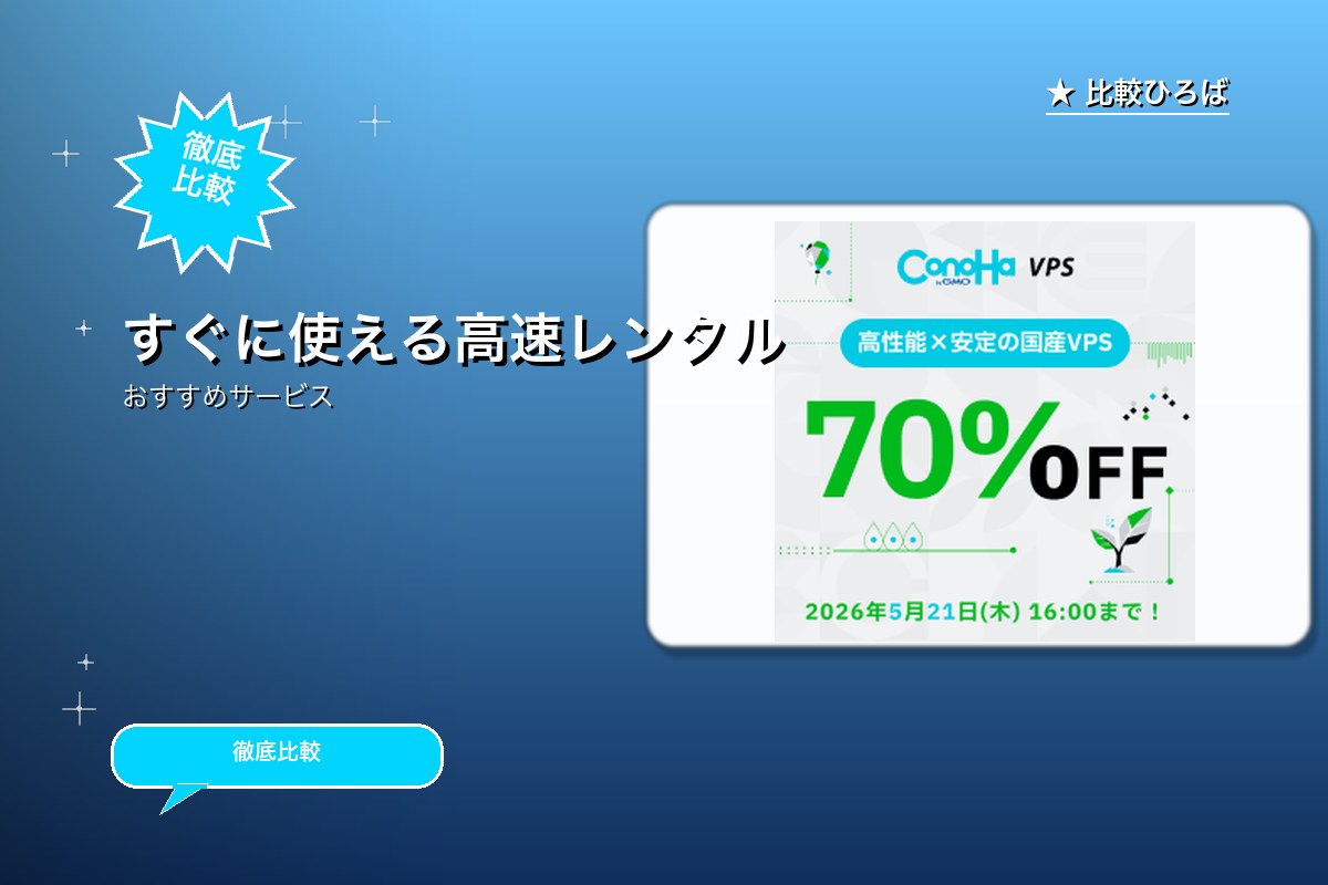 ConoHa VPSのロゴ・バナー