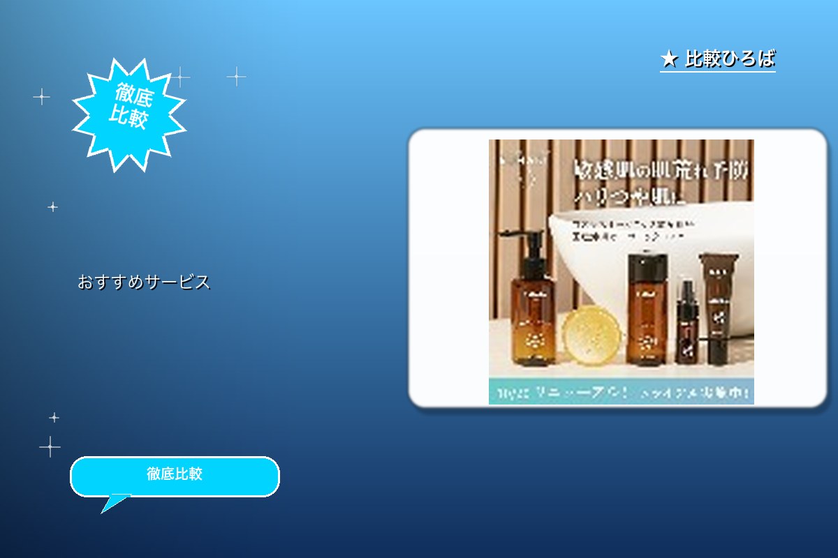世界が認めたオーガニックコスメトライアルセットのロゴ