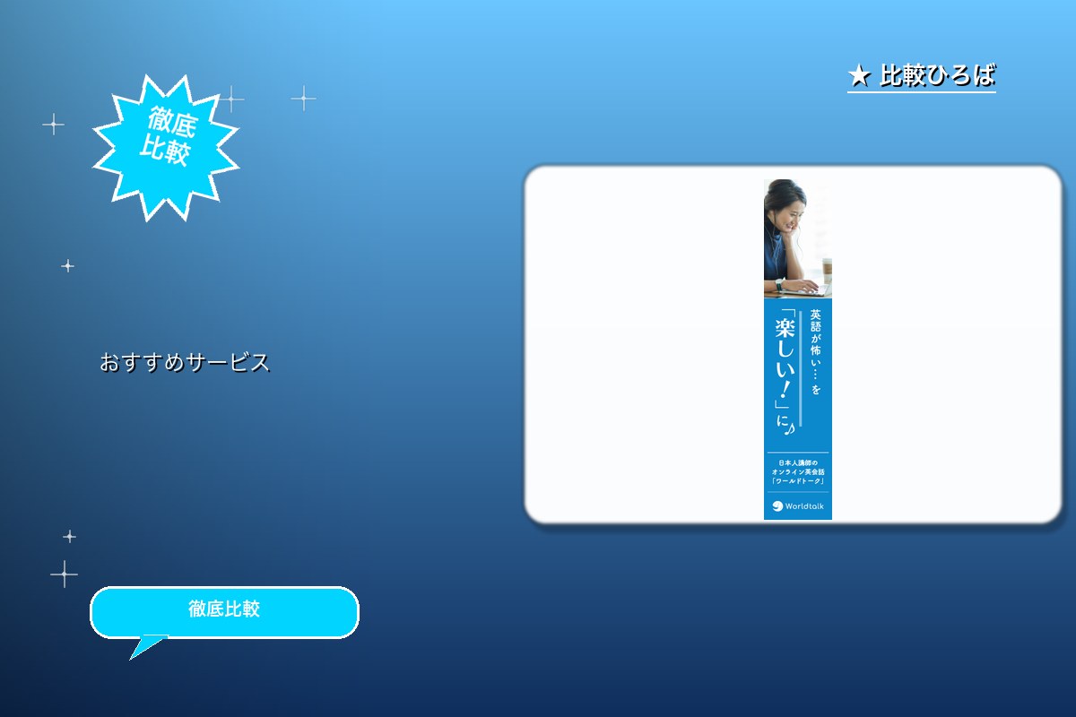 ワールドトーク 評判・特徴ロゴ