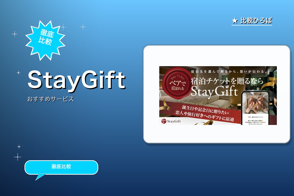 StayGiftのサービス紹介画像