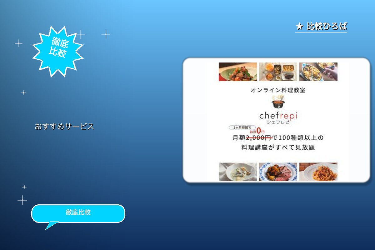 シェフレピ 評判・特徴ロゴ