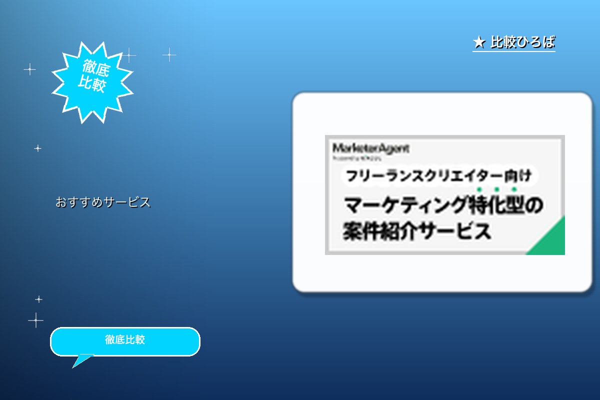 MarketerAgentクリエイティブ 評判・ロゴ