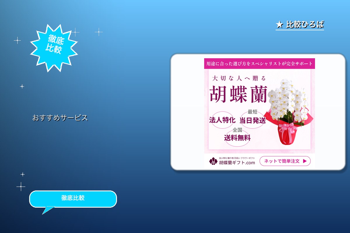 胡蝶蘭ギフト.com 評判・特徴ロゴ