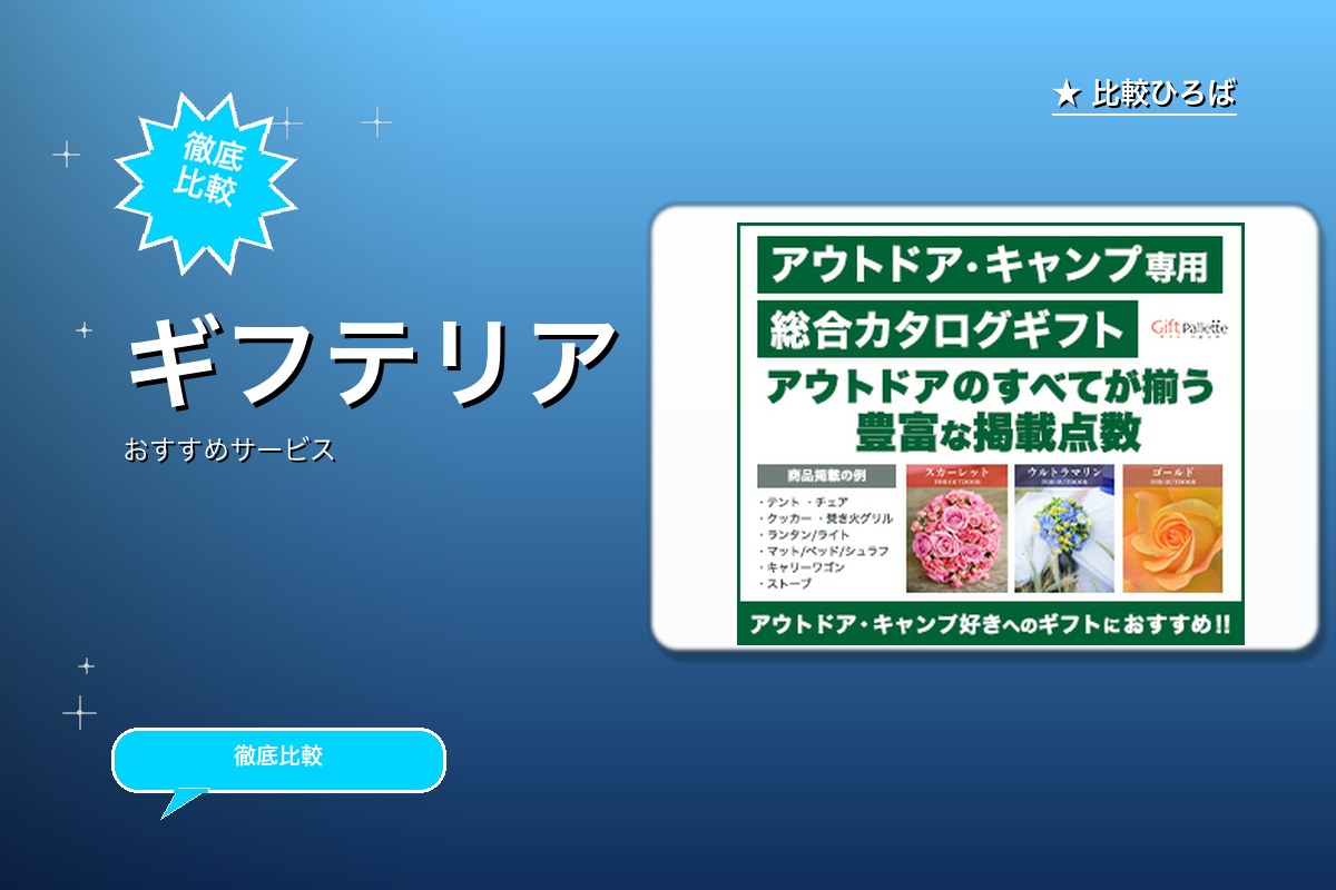 ギフテリアのサービス紹介画像