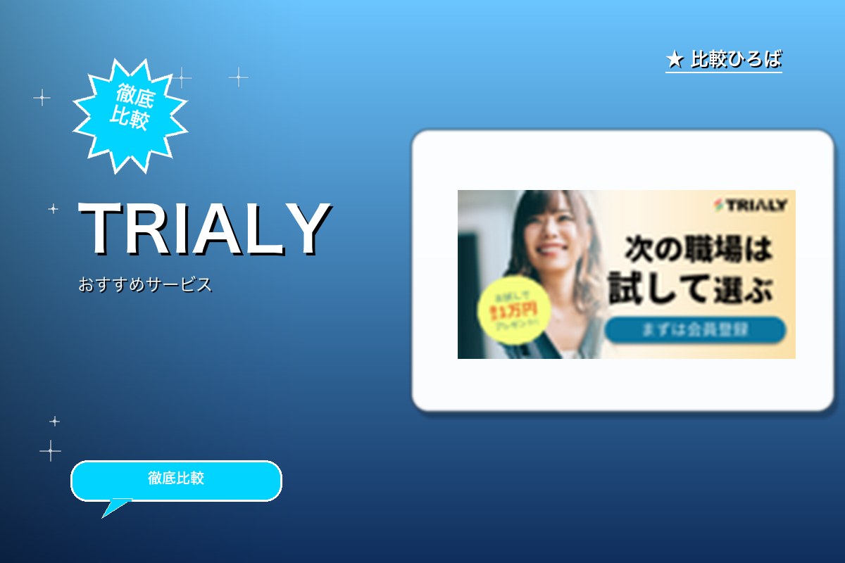 TRIALYのサービス紹介画像