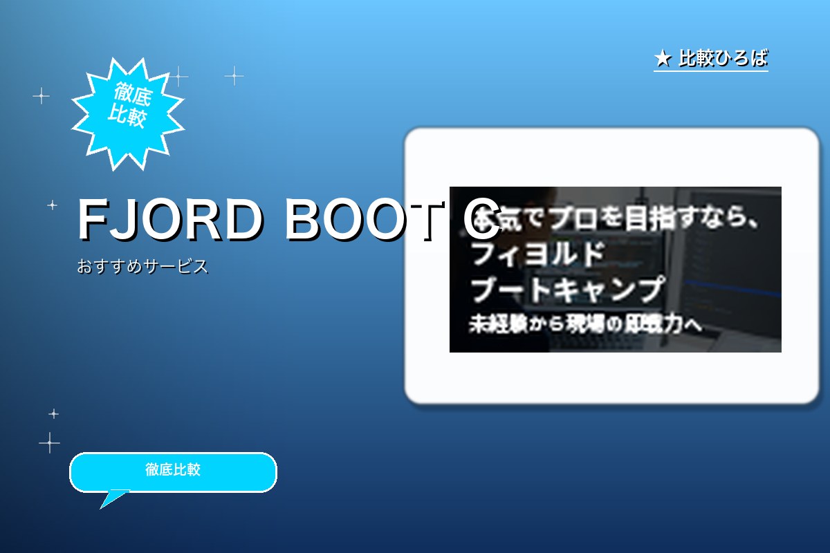 FJORD BOOT CAMPのロゴ・バナー