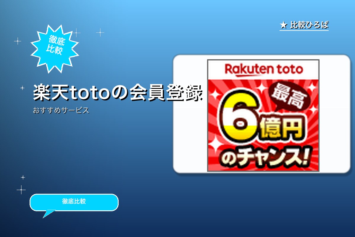 楽天totoのロゴ・バナー